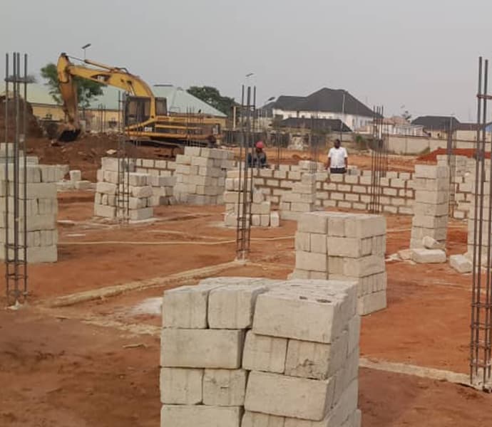 Construction of Chief Mrs Iwuanyanwu - Foundation & Bungalow Building, Owerri, IMO State — image 1