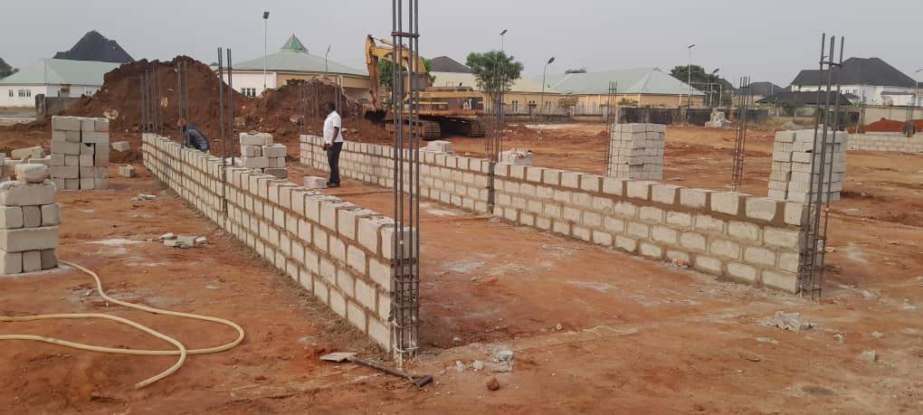 Construction of Chief Mrs Iwuanyanwu - Foundation & Bungalow Building, Owerri, IMO State — image 4