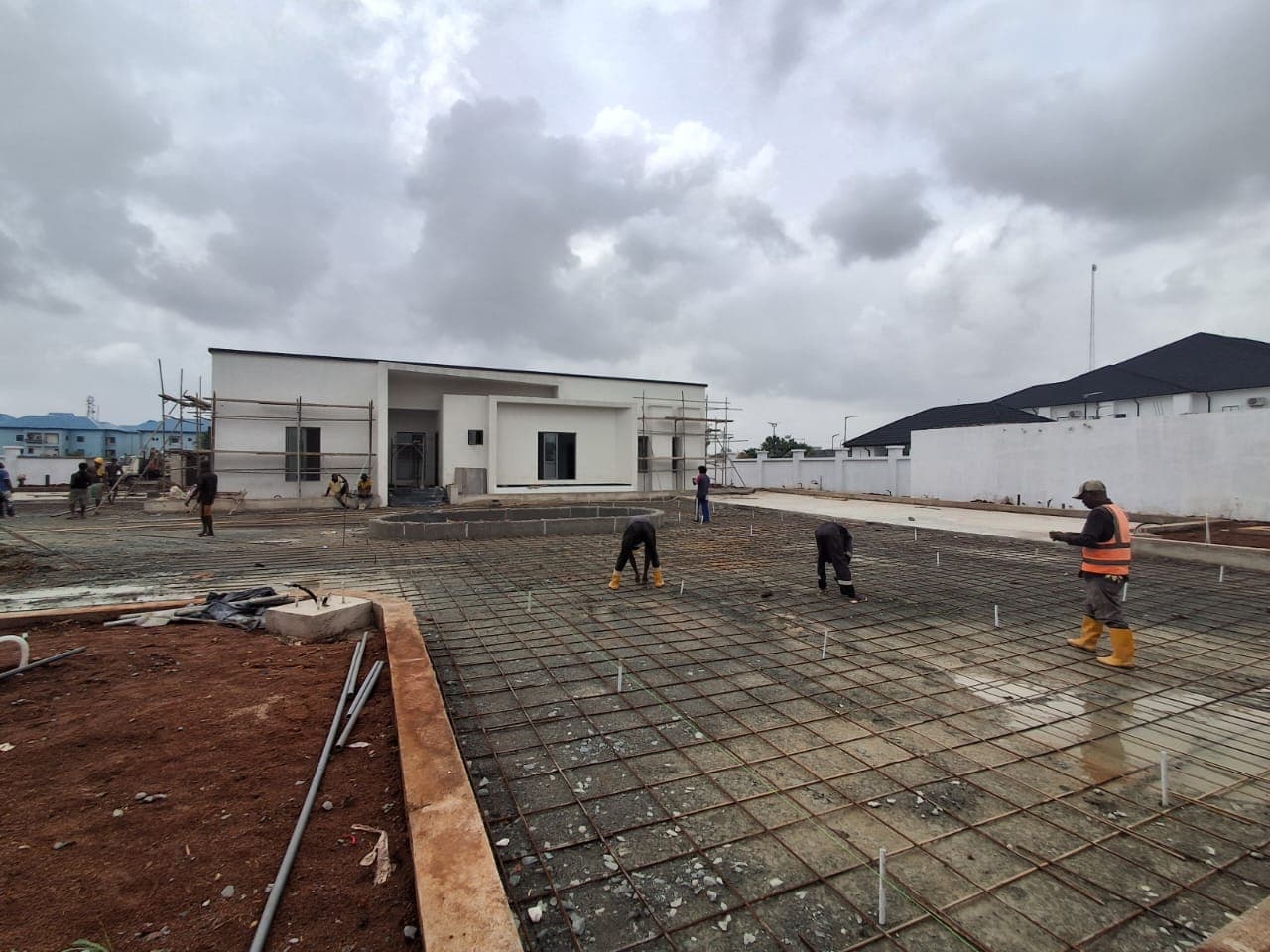 Construction of Chief Mrs Iwuanyanwu - Foundation & Bungalow Building, Owerri, IMO State — image 14